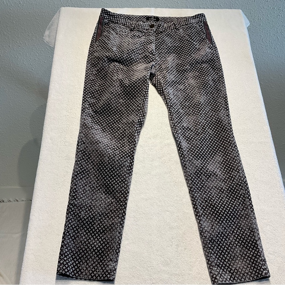 Masons New York Slim Italian Geo Print Trousers 46